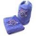 HERMES Hermes bath towel pouch bag towel set one shoulder marine embroidery cotton 100% cotton pie ru