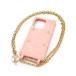 LOUIS VUITTON Louis Vuitton li багажник IPHONE 14 PRO iPhone смартфон кейс мобильный покрытие цепь плечо розовый M82082