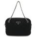 PRADA ץ TESSUTO IMPUNTU ƥ Хå ʥ 쥶 NERO ֥å  ⥢ȥåȹ 1BH910