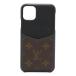 LOUIS VUITTON Louis Vuitton монограмма IPHONE бампер 11 PRO MAX смартфон покрытие смартфон кейс мобильный кейс nowa-ru черный M69097