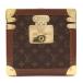LOUIS VUITTON Louis Vuitton монограмма bo ватт fla темно синий ящик для косметики косметика кейс жесткий чехол твердый багажник M21828