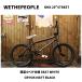 BMX 20 дюймовый Street WETHEPEOPLE CRYSIS MATT BLACK SEAT WHITE бесплатная доставка ограничение 4 колок specification 
