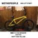 BMX 20 дюймовый Street WETHEPEOPLE JUSTICE MATT TAXI YELLOW ограничение Gyro +4PEG имеется бесплатная доставка 