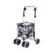  You ba industry s crack ru/ AS-0275 floral print Monotone Respect-for-the-Aged Day Holiday . buying thing Cart shopping Cart Mother's Day silver 