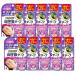  Night min nose .. tape aroma lavender. fragrance 21 sheets entering ×10[10 piece set ][ cat pohs ] free shipping snoring prevention snoring measures ...
