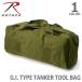  Rothco /Rothco G.I. TYPE TANKER TOOL BAG язык машина сумка для инструментов инструмент инструмент сумка "Boston bag" путешествие Jim задний довольно большой мужской сумка парусина 