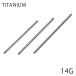  in пыль настоящий металл аллергия соответствует titanium серьги 14G длинный штанга внешний распорка штанга .. серьги пирсинги 