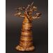  Africa kenia banana fibre bao Bab tree (M size *20cm rom and rear (before and after) )