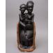  Africa язык The niama темно синий te кукла родители .56cm черное дерево скульптура дерево резьба по дереву черное дерево раса изобразительное искусство Africa n искусство 