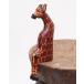  Africa kenia. seat . animal L size giraffe tree carving ornament 