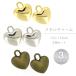  metal очарование Heart 2 шт 14×15mm Gold rhodium античный Gold коврик 