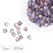 [ время ограничено SALE] Чехия бисер механизм cut 5mm 100 шт аметист W пальто 1 квадратное Solo van bai кукуруза стекло бисер рукоделие детали серьги серьги 