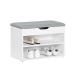SoBuy вход bench вход стул compact стойка для обуви обувь коробка ширина 60* глубина 30* высота 43cm мелкие вещи место хранения имеется мягкость . сиденье место хранения bench обувь подставка 