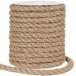 Tenn Well 12mm лен ., 10M толстый лен трос башня для кошки. ремонт jute лен шнур садоводство упаковка ручная работа кошка коготь .. ремонт и т.п. ( чай цвет )