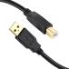 XBOHJOE USB 2.0 принтер кабель 5M A мужской -B мужской позолоченный коннектор Type B. сканер кабель, HP, Canon, Brother,