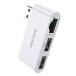 MOGOOD 3-in-1 Type A to RJ45 2×USB2.0+RJ45 1000Mbps Giga bit LAN адаптер 