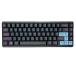 Mechkeys VARMILO Muse65ge-ming клавиатура,CNC обработка aluminium сплав шасси, проводной Magne tik белый переключатель клавиатура,FP