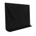 Hemmotop фотосъемка для фон ткань чёрный 3m x 2.4m