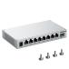 SODOLA 8 порт 2.5Gbps переключение ступица 10G SFP+ порт 1 основа установка Web управление соответствует 