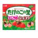  Meiji побеги бамбука. . клубника &amp; шоколад 61g×10 коробка 