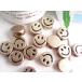  бисер Smile 15 шт bronze gold L большой дыра #4676