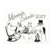 *27 Moomin стена .. календарь Monotone 