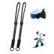  перчатка шнурок leash cord 2 штук входит черный общая длина 23cm лыжи шнурок leash cord перчатки шнур сноуборд snow Acty biti для утерян предотвращение s