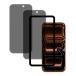 HKKAIS ���E�̎��� �̂������h�~ iPhone 17 Pro �p�� �`�����h�~ �K���X�t�B���� ���{���Ɏq�̗p ���� �K���X �t�����