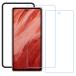 HUAKE �ڂ̔��y�� 93% �u���[���C�g�J�b�g2������ Google Pixel 7a �p �K���X�t�B���� �ی�t�B����