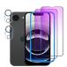 �u���[���C�g�J�b�g iPhone17e / iPhone16e �p �K���X�t�B���� 2���{�J�����t�B����2���K�C�h�g�t�� �t���ی� �t�B����