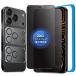 �A���`�O���A+�̂������h�~/2���Z�b�g iPhone 17 Pro �p �K���X�t�B���� �`�����h�~ ��Phone17Pro �ی�t�B���� ��