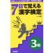 7 день .... иероглифический тест 3 класс экзамен . хорошо выходить проблема . описание [ короткий период концентрация курс ]/ шум ( сборник человек )