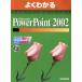 Microsoft PowerPoint 2002 Microsoft Windows XP соответствует хорошо понимать тренировка текст / Fujitsu офис оборудование 