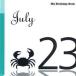  мой * день рождения * книжка 7 месяц 23 день 