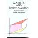 Matrices and Linear Algebra (Dover Books on Mathematics)