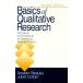 Basics of Qualitative Research: Techniques and Procedures for Developing Gr