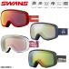  защитные очки от снега Swanz 24-25 SWANS 200-MDHS SMBK L/W GLR MNV очки соответствует шлем соответствует двойной линзы сноуборд лыжи 