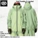 we Asics eito Schic s - f двойной H жакет 25-26 686 Huf Double H Jacket M5WN160 GREEN сноуборд лыжи Япония стандартный товар 