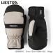  предварительный заказ 26-27 HESTRAhe -тактный la перчатки Ferox CZone Jr Mitt 3004931-650 Kids Junior рукавица бежевый сноуборд вне развлечение рукавица 