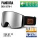  защитные очки ti-z лыжи сноуборд мужской женский DEES DEG-2578-1 PANDORA Mat.GRY/L.SM.SL Japan Fit шлем соответствует 