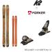 K 2 - two лыжи RECKONER 110rekona-110 MARKER GRIFFON13 крепления комплект 24-25 Free Ride 