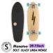  скейтборд Sanford Shapes Manatee Bolt Black Limba Wenge 29.75 Cruiser конечный продукт редкий 