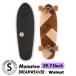  скейтборд Sanford Shapes Manatee Dreamwaver Walnut 29.75 Cruiser конечный продукт ручная работа 