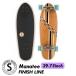  скейтборд Sanford Shapes Manatee Finish Line 29.75 Cruiser конечный продукт ручная работа 