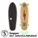  скейтборд Sanford Shapes Snapper Bolt Koa Wenge 29 Cruiser конечный продукт ручная работа 