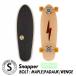  скейтборд Sanford Shapes Snapper Bolt Padauk Wenge 29 Cruiser ручная работа конечный продукт 
