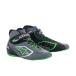 alpinestars( Alpine Stars ) Cart обувь TECH-1 KX V2 SHOES ( размер USD: 7.5) 1116 BLACK DARK GRAY GREEN FLUO