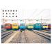  National Railways vehicle relation color sample .+ vehicle color illustrated reference book / Laile way z graphic 