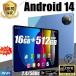 Android1 �^�u���b�g PC �{�� 2026�ŐV�� 10�C���` �{�� 16GB+512GB HD���͕ی� �e�����[�N �l�b�g���� ���掋�� Bluetooth GPS �l�C �a���� �v���[���g ����