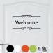  настенный стикер wellcome добро пожаловать welcome дверь знак наклейка 